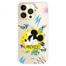 Funda para IPhone 14 Pro Oficial de Disney Mickey Mickey Urban - Clásicos Disney