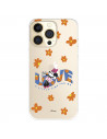 Funda para IPhone 14 Pro Oficial de Disney Minnie Minnie Love - Clásicos Disney