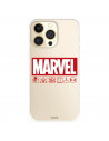 Funda para IPhone 14 Pro Oficial de Marvel Marvel Logo Red - Marvel