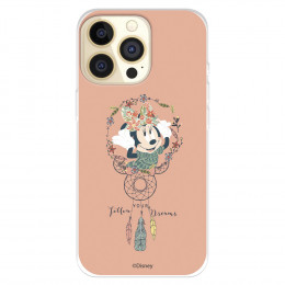 Funda para IPhone 14 Pro Oficial de Disney Minnie Atrapasueños - Clásicos Disney