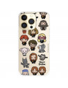 Funda para IPhone 14 Pro Oficial de Harry Potter Personajes Iconos - Harry Potter