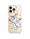 Funda para IPhone 14 Pro Oficial de Disney Olaf Transparente - Frozen