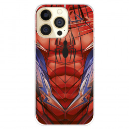 Funda para IPhone 14 Pro Oficial de Marvel Spiderman Torso - Marvel