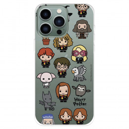 Funda para IPhone 14 Pro Max Oficial de Harry Potter Personajes Iconos - Harry Potter