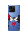 Hülle für Xiaomi Redmi 10A Offizielles Disney Mickey und Minnie Kiss - Disney Classics
