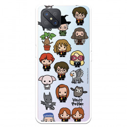 Funda para Oppo A92S Oficial de Harry Potter Personajes Iconos - Harry Potter