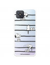 Funda para Oppo A92S Oficial de Peanuts Snoopy rayas - Snoopy