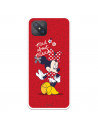 Funda para Oppo A92S Oficial de Disney Minnie Mad About - Clásicos Disney