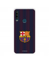 Funda para Alcatel 1SE 2020 del FC Barcelona Rayas Blaugrana  - Licencia Oficial FC Barcelona