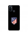 Hülle für Oppo A11s von Atlético de Madrid Wappen Schwarzer Hintergrund – Offizielle Lizenz von Atlético de Madrid