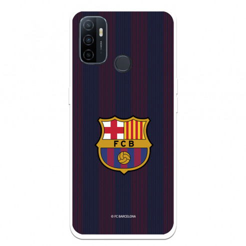 Hülle für Oppo A11s FC Barcelona Streifen Blaugrana - FC Barcelona Offizielle Lizenz