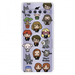 Funda para TCL 10 Plus Oficial de Harry Potter Personajes Iconos - Harry Potter