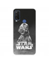 Funda para Alcatel 1 L Pro Oficial de Star Wars Darth Vader Fondo negro - Star Wars