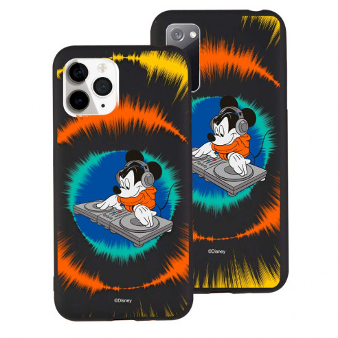 Offizielles Disney UltraSoft Black Case – DJ Mickey