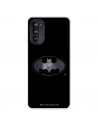 Funda para Motorola Moto G52 Oficial de DC Comics Batman Logo Transparente - DC Comics