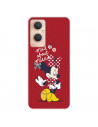 Funda para Oppo A96 5G Oficial de Disney Minnie Mad About - Clásicos Disney