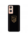 Funda para Oppo A96 5G del Atlético de Madrid Escudo Dorado Fondo Negro  - Licencia Oficial Atlético de Madrid