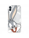 Offizielle Warner Bros Bugs Bunny Clear Silhouette Nothing Phone 1 Hülle – Looney Tunes