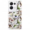 Funda para Oppo Reno 8 Pro Oficial de Disney Muñecos Toy Story Siluetas - Toy Story