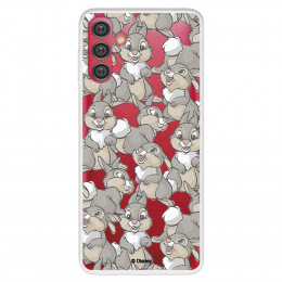 Funda para Samsung Galaxy A04s Oficial de Disney Tambor Patrones - Bambi