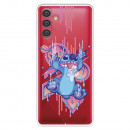 Funda para Samsung Galaxy A04s Oficial de Disney Stitch Graffiti - Lilo & Stitch