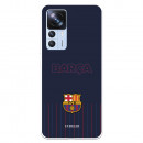 Funda para Xiaomi 12T Pro del FC Barcelona Barsa Fondo Azul  - Licencia Oficial FC Barcelona