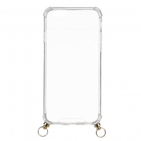 Transparente Kordel-Silikonhülle für iPhone 6