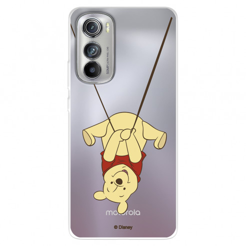 Funda para Motorola edge 30 Oficial de Disney Winnie  Columpio - Winnie The Pooh