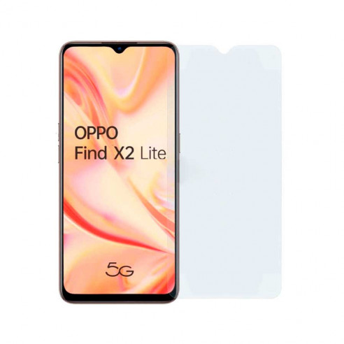 Transparentes gehärtetes Glas für Oppo Find X2 Lite