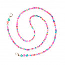 Neue Kordel aus farbigen Perlen - das modische Accessoire
