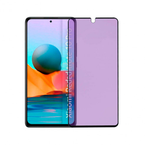 Full Anti Blue-Ray Tempered Glass für Xiaomi Redmi Note 10 Pro