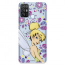 Funda para ZTE Blade A52 Oficial de Disney Campanilla Flores - Peter Pan