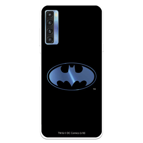 Funda para TCL 20L Plus Oficial de DC Comics Batman Logo Transparente - DC Comics