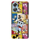 Funda para Oppo A17 Oficial de Disney Mickey Comic - Clásicos Disney