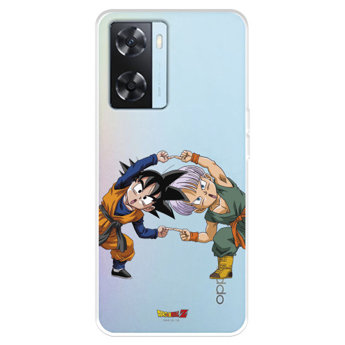 Funda para Oppo A57s Oficial de Dragon Ball Goten y Trunks Fusión - Dragon Ball