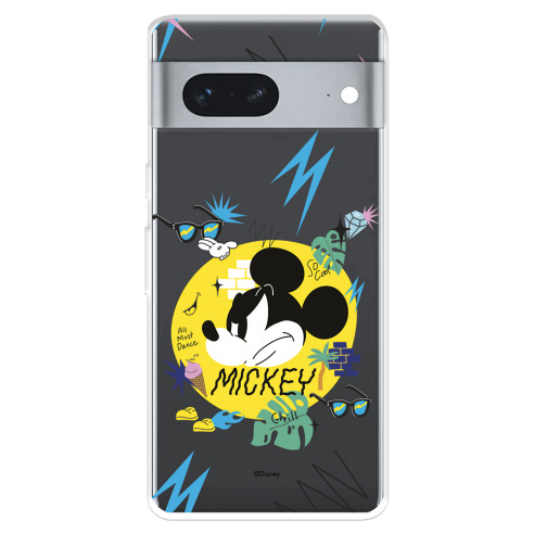 Funda para Google Pixel 7 5G Oficial de Disney Mickey Mickey Urban - Clásicos Disney