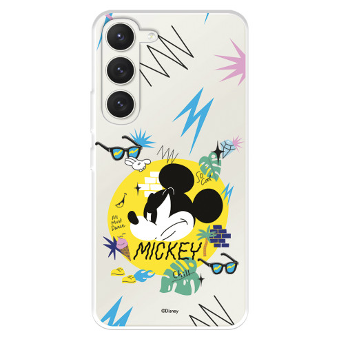 Funda para Samsung Galaxy S23 Oficial de Disney Mickey Mickey Urban - Clásicos Disney