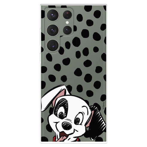 Funda para Samsung Galaxy S23 Ultra Oficial de Disney Cachorro Manchas - 101 Dálmatas