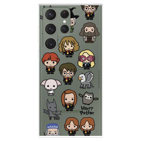 Funda para Samsung Galaxy S23 Ultra Oficial de Harry Potter Personajes Iconos - Harry Potter