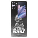 Funda para Oppo Find N2 Flip Oficial de Star Wars Darth Vader Fondo negro - Star Wars