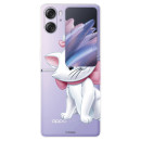 Funda para Oppo Find N2 Flip Oficial de Disney Marie Silueta - Los Aristogatos