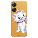 Funda para Oppo Reno 8T Oficial de Disney Marie Silueta - Los Aristogatos