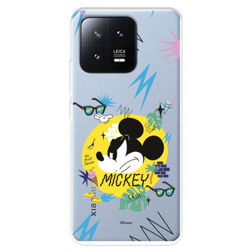 Funda para Xiaomi 13 Oficial de Disney Mickey Mickey Urban - Clásicos Disney