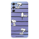 Funda para Samsung Galaxy A34 5G Oficial de Peanuts Snoopy rayas - Snoopy