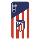 Funda para Samsung Galaxy A34 5G del Atlético de Madrid Escudo Fondo Atletico  - Licencia Oficial Atlético de Madrid