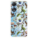 Funda para Oppo A78 5G Oficial de Disney Muñecos Toy Story Siluetas - Toy Story