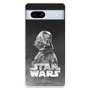 Funda para Google Pixel 7A Oficial de Star Wars Darth Vader Fondo negro - Star Wars