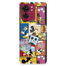 Funda para Motorola Edge 40 Oficial de Disney Mickey Comic - Clásicos Disney