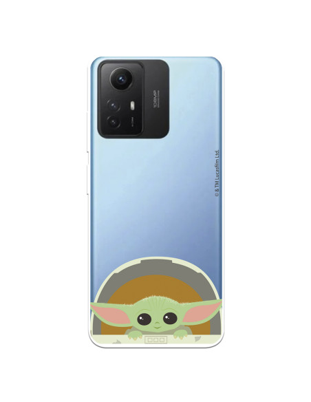 Funda para Oppo A79 5G Oficial de Star Wars Baby Yoda Sonrisas