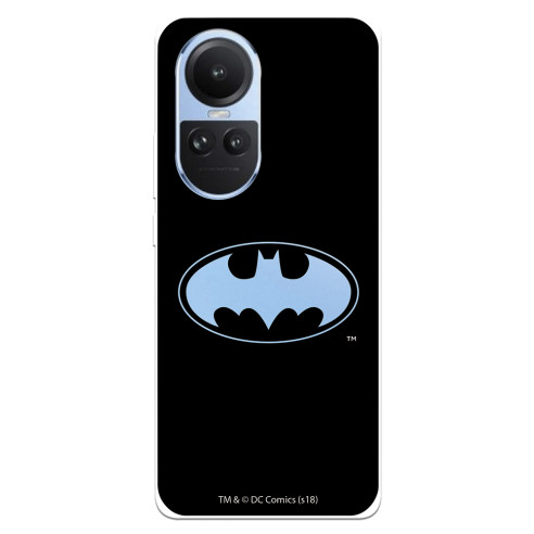 Funda para Oppo Reno10 Oficial de DC Comics Batman Logo Transparente - DC Comics